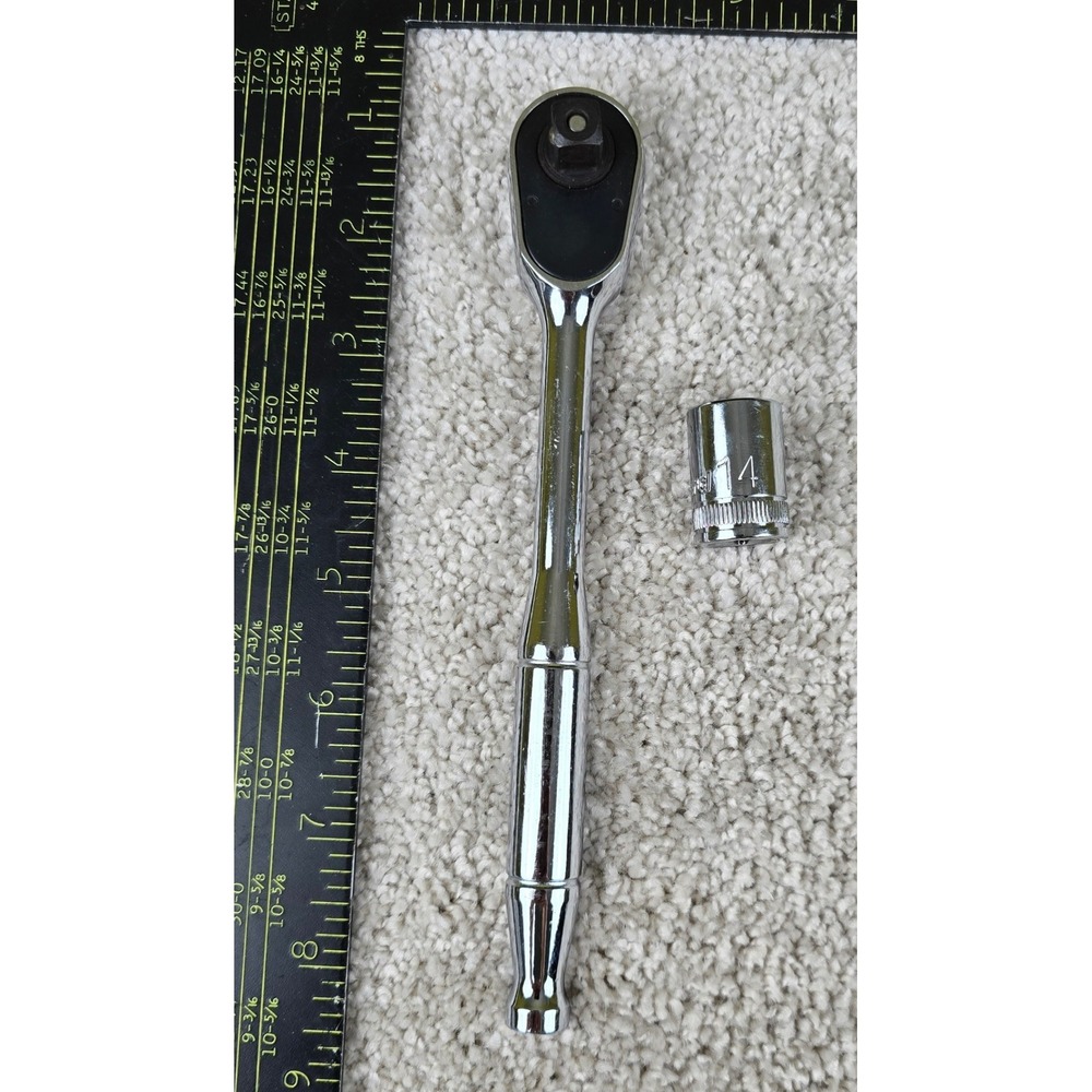 DieHard Ratchet Silver 3/8 Drive Quick Release with 14mm Socket‎